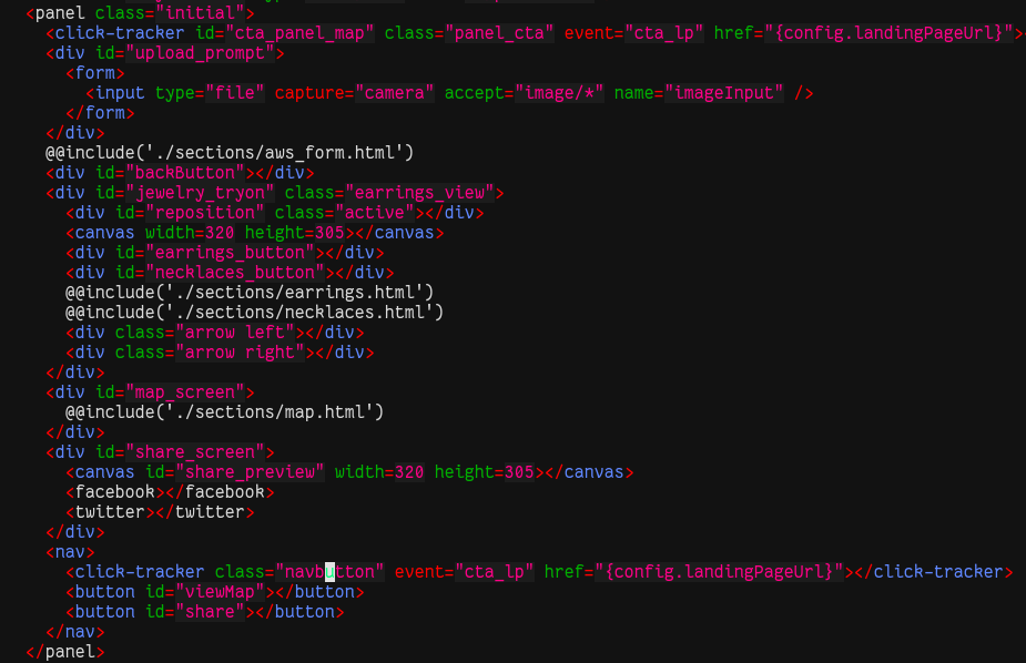 hooligan ads are built from semantic components to be very readable